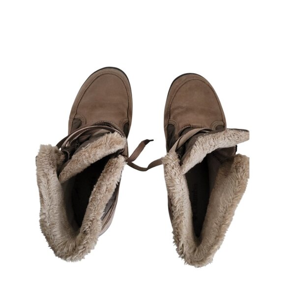 Women's Columbia Tan Boots 8.5 Winter Fall - Picture 5 of 6